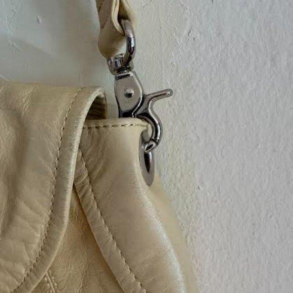 Pale Yellow Kenneth Cole Reaction Shoulder Bag - Picture 2 of 6
